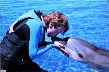 claire meets dolphin
